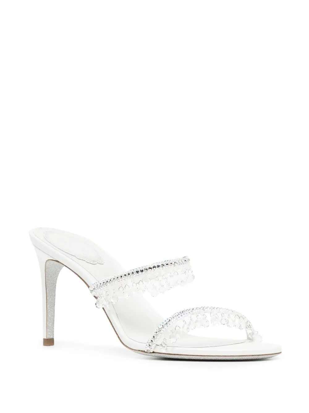 Women René Caovilla 85mm Crystal-strap Sandals 4 Women René Caovilla 85mm Crystal-strap Sandals - Image 2