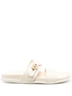 Women Ancient Greek Sandals Latria Buckle-fastened Sandals