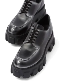 Women Prada Monolith Leather Lace-up Shoes -Nike || Ugg || Gucci Shoes Shop 19302744 42611651 1000