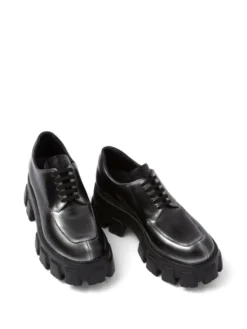 Women Prada Monolith Leather Lace-up Shoes -Nike || Ugg || Gucci Shoes Shop 19302744 42612389 1000