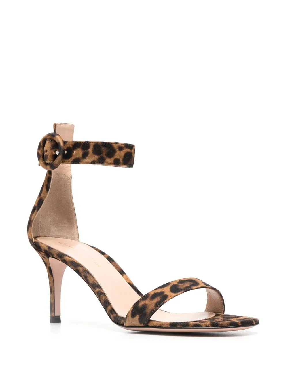 Women Gianvito Rossi Portofino 70mm Suede Sandals 4 Women Gianvito Rossi Portofino 70mm Suede Sandals - Image 2