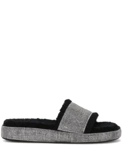 Women Dolce & Gabbana Crystal-embellished Design Slippers