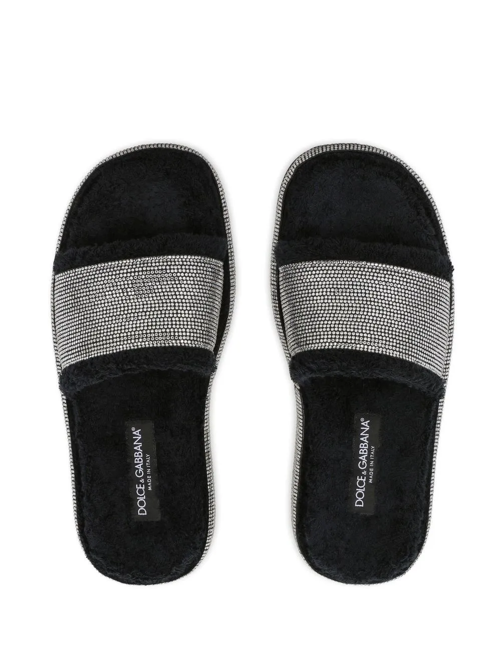 Women Dolce & Gabbana Crystal-embellished Design Slippers 6 Women Dolce & Gabbana Crystal-embellished Design Slippers - Image 4