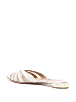 Women Aquazzura The Spy Pointed-toe Mules -Nike || Ugg || Gucci Shoes Shop 19434225 43513158 1000