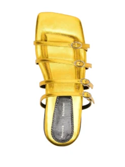 Women Proenza Schouler Metallic Buckle-detail Slides 9 Women Proenza Schouler Metallic Buckle-detail Slides -Nike || Ugg || Gucci Shoes Shop 19477098 43392440 1000