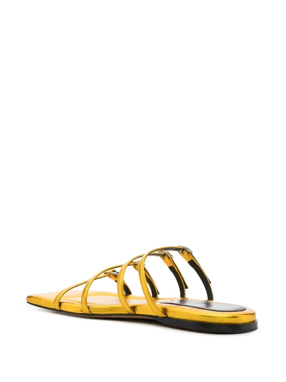 Women Proenza Schouler Metallic Buckle-detail Slides 5 Women Proenza Schouler Metallic Buckle-detail Slides - Image 3