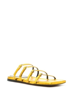 Women Proenza Schouler Metallic Buckle-detail Slides 7 Women Proenza Schouler Metallic Buckle-detail Slides -Nike || Ugg || Gucci Shoes Shop 19477098 43393193 1000