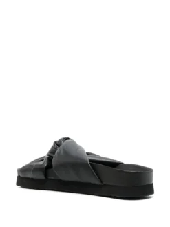 Women Love Moschino Knot-detail Sandals -Nike || Ugg || Gucci Shoes Shop 19499684 43804348 1000