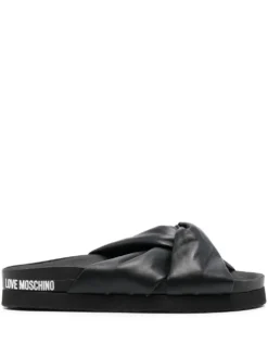 Women Love Moschino Knot-detail Sandals