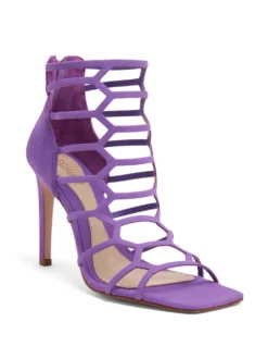 Women Schutz Julianna Caged Suede Sandals -Nike || Ugg || Gucci Shoes Shop 19518538 50295665 1000