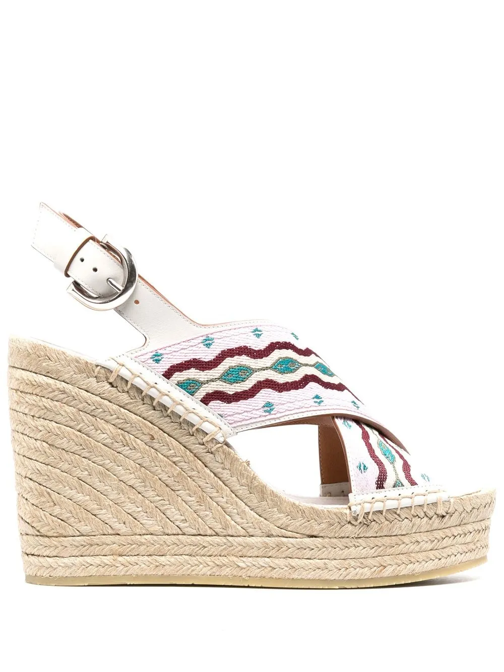 Women ETRO Espadrille 120mm Wedges Sandals 3 Women ETRO Espadrille 120mm Wedges Sandals