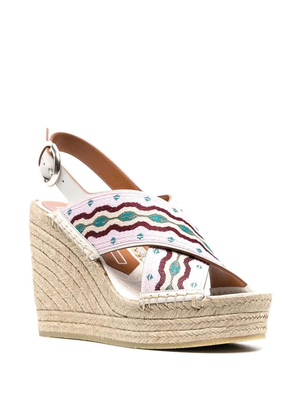 Women ETRO Espadrille 120mm Wedges Sandals 4 Women ETRO Espadrille 120mm Wedges Sandals - Image 2