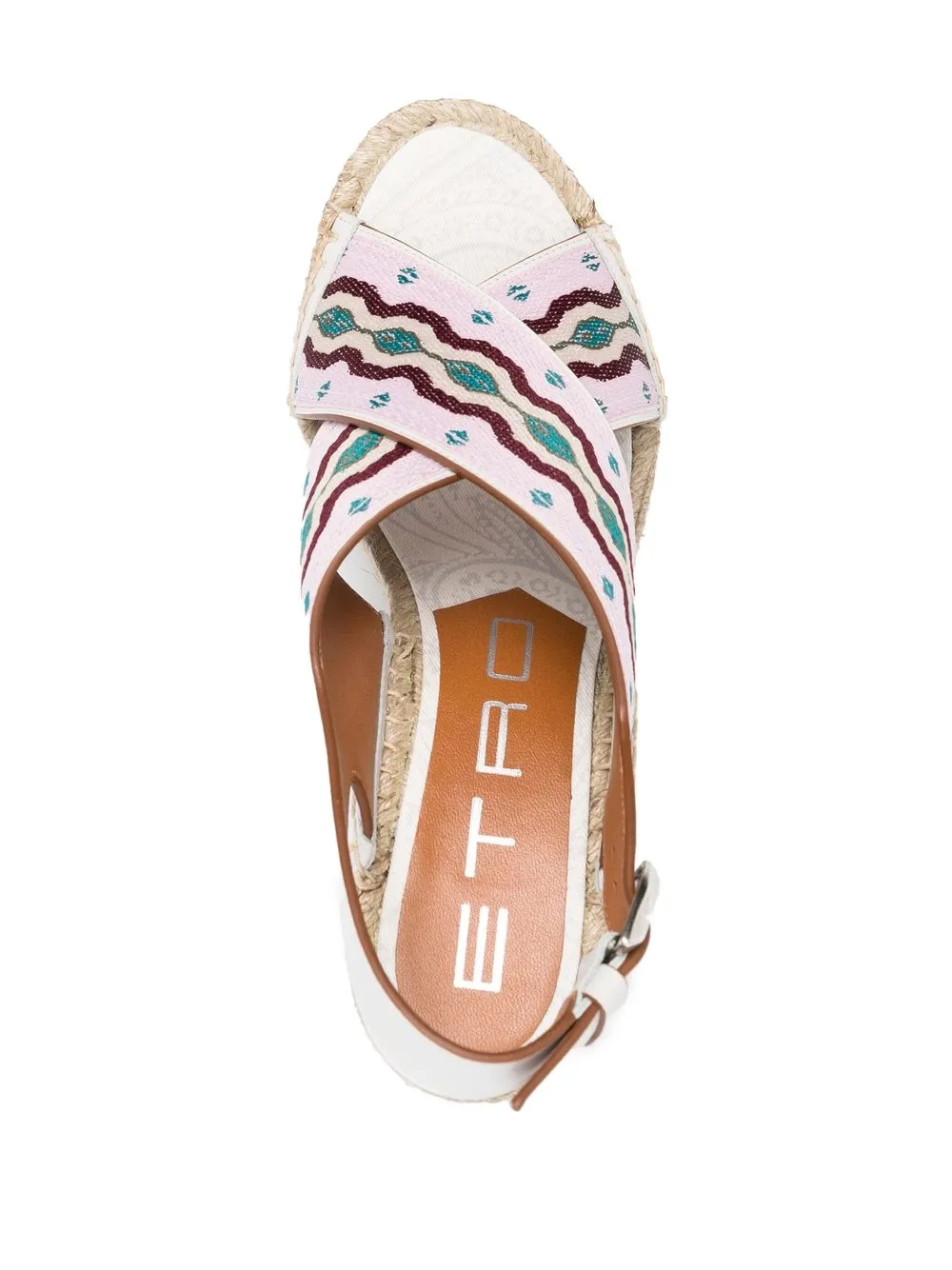 Women ETRO Espadrille 120mm Wedges Sandals 6 Women ETRO Espadrille 120mm Wedges Sandals - Image 4