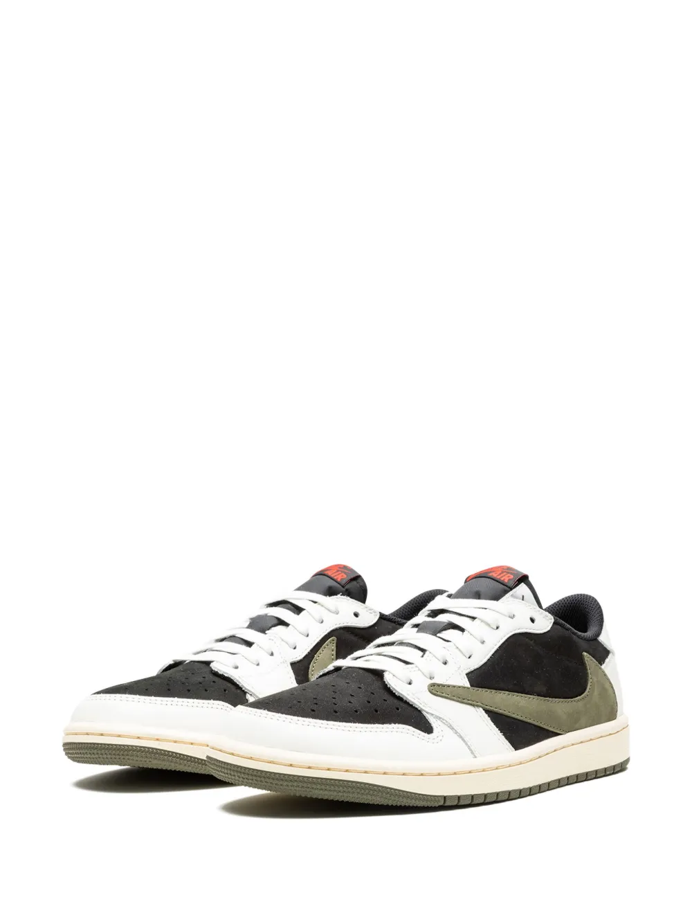 Women Jordan X Travis Scott Air Jordan 1 Low OG "Olive" Sneakers 6 Women Jordan X Travis Scott Air Jordan 1 Low OG "Olive" Sneakers - Image 4