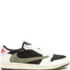 Women Jordan X Travis Scott Air Jordan 1 Low OG "Olive" Sneakers