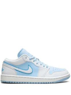 Women Jordan Jordan 1 Low SE "Ice Blue" Sneakers