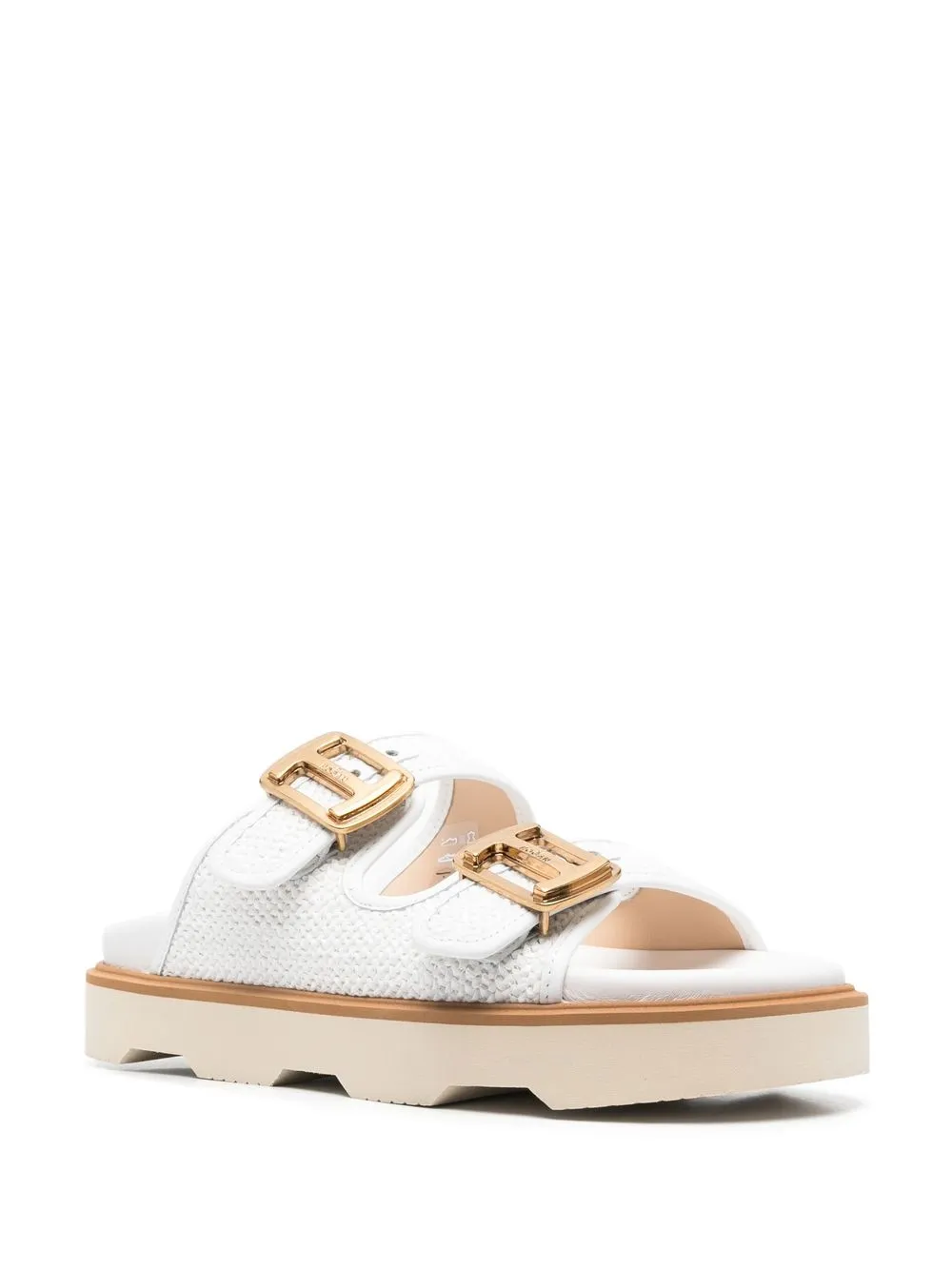 Women Hogan Double-strap Platform Sandals 4 Women Hogan Double-strap Platform Sandals - Image 2