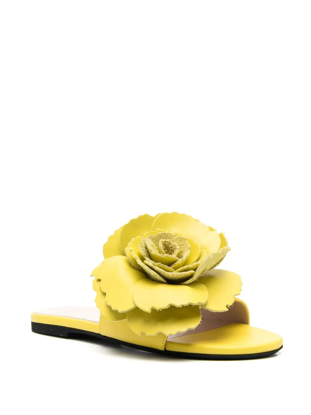 Women Nº21 Floral-appliqué Flat Sandals 4 Women Nº21 Floral-appliqué Flat Sandals - Image 2
