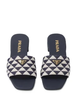Women Prada Geometric Logo-plaque Slides 11 Women Prada Geometric Logo-plaque Slides -Nike || Ugg || Gucci Shoes Shop 19769183 44254492 1000