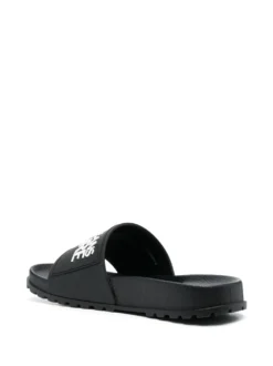 Women Versace Jeans Couture Logo-print Slides -Nike || Ugg || Gucci Shoes Shop 19772240 44415906 1000