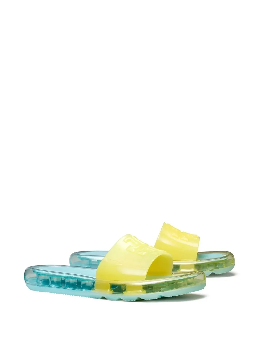 Women Tory Burch Open-toe Embossed-logo Slides 4 Women Tory Burch Open-toe Embossed-logo Slides - Image 2