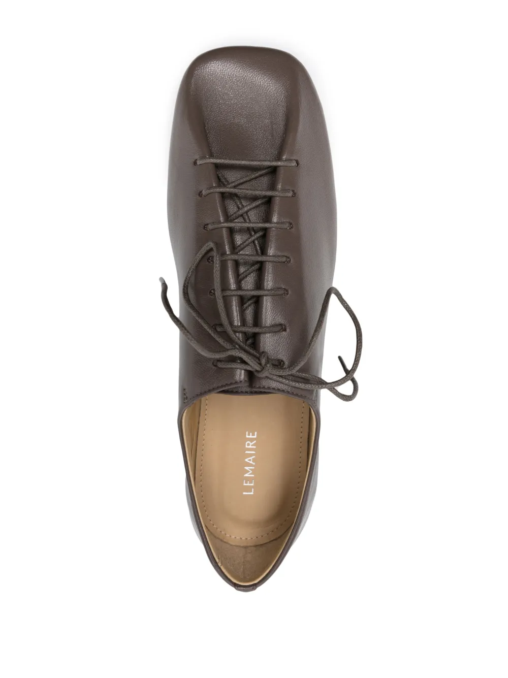 Women Lemaire Square-toe Derby Shoes 6 Women Lemaire Square-toe Derby Shoes - Image 4