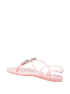 Women Casadei Crystal-embellished Beach Flip Flops -Nike || Ugg || Gucci Shoes Shop 19850463 44654001 1000