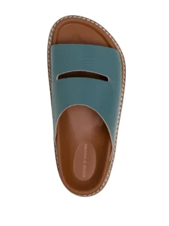 Women Sofie D&apos;hoore Cut-out Flat Leather Sandals -Nike || Ugg || Gucci Shoes Shop 19860052 50119790 1000