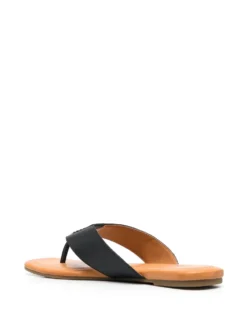 Women UGG Carey Leather Flip Flops -Nike || Ugg || Gucci Shoes Shop 19860564 44577737 1000