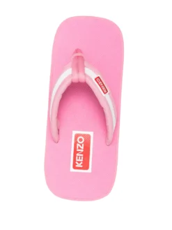 Women Kenzo Logo-patch Striped Flip Flops 9 Women Kenzo Logo-patch Striped Flip Flops -Nike || Ugg || Gucci Shoes Shop 19865216 44611044 1000