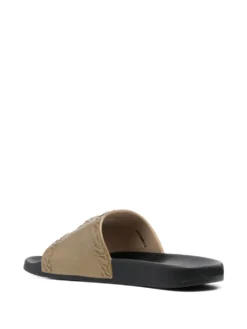 Women Just Cavalli Embossed-logo Slip-on Slides -Nike || Ugg || Gucci Shoes Shop 19889691 44714085 1000