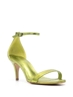 Women Schutz 80mm Metallic-effect Leather Sandals -Nike || Ugg || Gucci Shoes Shop 19915375 44710943 1000