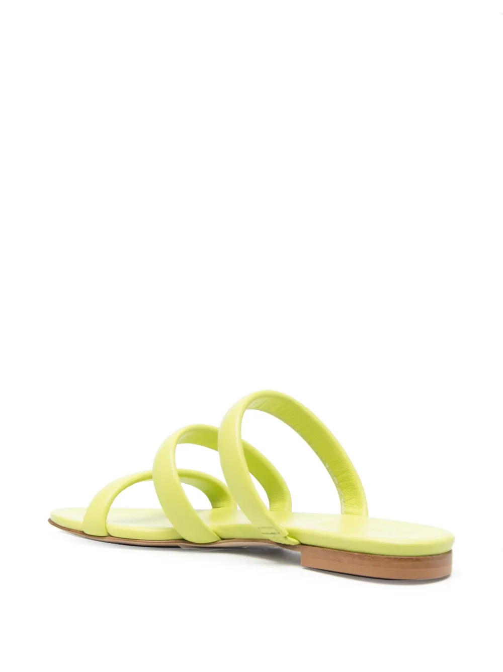 Women Aeyde Strap-detail Leather Slides 5 Women Aeyde Strap-detail Leather Slides - Image 3