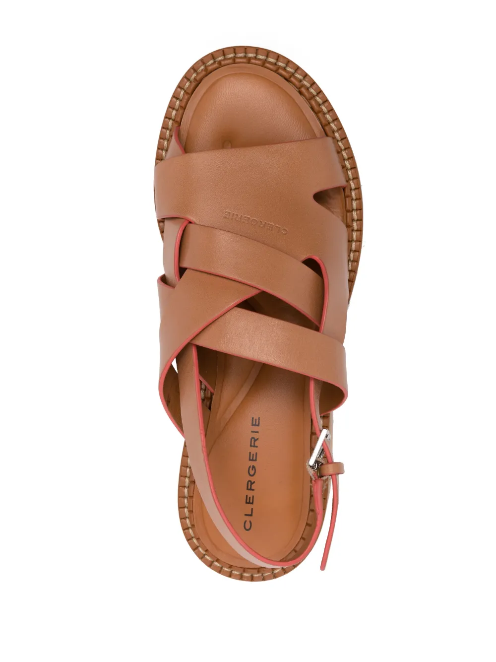 Women Clergerie Franka Longan Leather Sandals 6 Women Clergerie Franka Longan Leather Sandals - Image 4