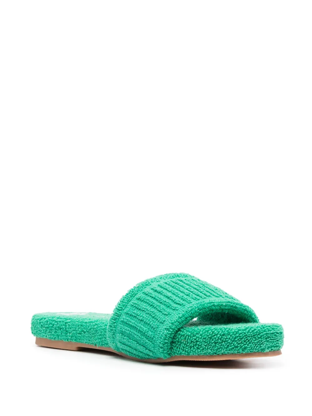 Women Manebi Terrycloth Flat Slides 3 Women Manebi Terrycloth Flat Slides - Image 2