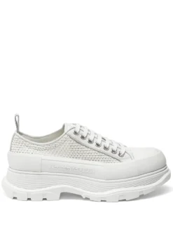 Women Alexander McQueen Tread Slick Lace-up Shoes