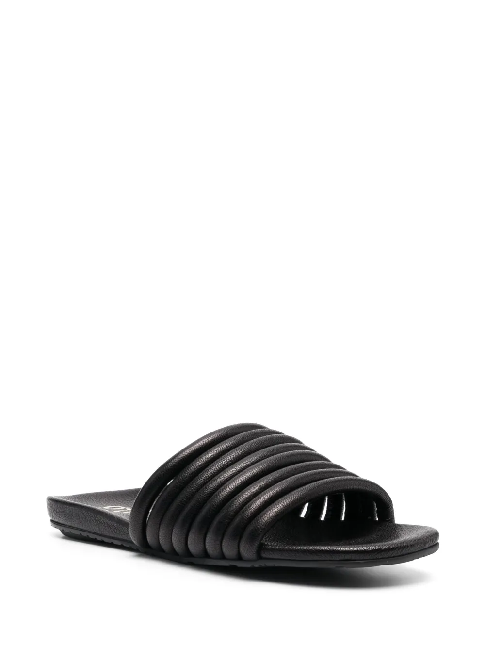 Women Pedro Garcia Open-toe Leather Slides 4 Women Pedro Garcia Open-toe Leather Slides - Image 2