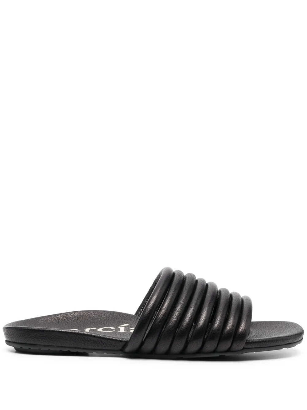 Women Pedro Garcia Open-toe Leather Slides 3 Women Pedro Garcia Open-toe Leather Slides