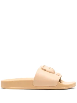 Women Moschino Teddy-Bear Motif Slides