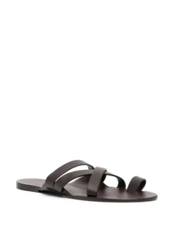 Women The Row Flat Leather Slides 7 Women The Row Flat Leather Slides -Nike || Ugg || Gucci Shoes Shop 20045835 50016019 1000