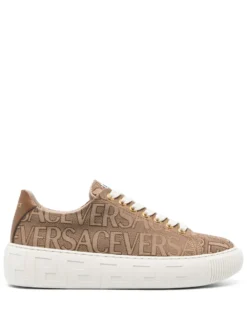 Women Versace Versace Allover Greca Sneakers