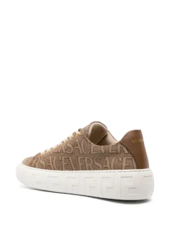 Women Versace Versace Allover Greca Sneakers -Nike || Ugg || Gucci Shoes Shop 20066549 50178726 1000