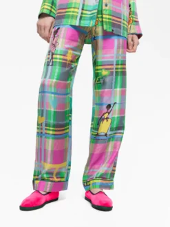 Women AZ FACTORY Contrasting-trim Velvet Slippers -Nike || Ugg || Gucci Shoes Shop 20067040 45435132 1000