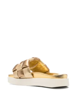 Women Inuikii Braided Faux-leather Slides -Nike || Ugg || Gucci Shoes Shop 20138221 50073938 1000