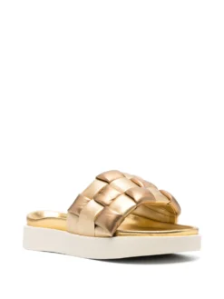 Women Inuikii Braided Faux-leather Slides -Nike || Ugg || Gucci Shoes Shop 20138221 50073941 1000