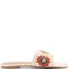 Women DE SIENA SHOES Crochet Flat Slides -Nike || Ugg || Gucci Shoes Shop 20245444 50215423 1000