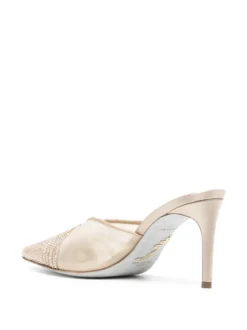 Women René Caovilla 70mm Rhinestone-embellished Leather Sandals -Nike || Ugg || Gucci Shoes Shop 20303046 50581080 1000