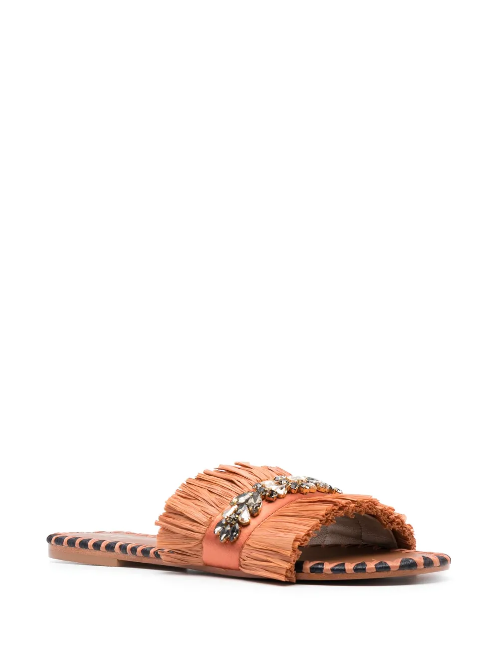 Women DE SIENA SHOES Semira Palo Santo Flat Slides 4 Women DE SIENA SHOES Semira Palo Santo Flat Slides - Image 2