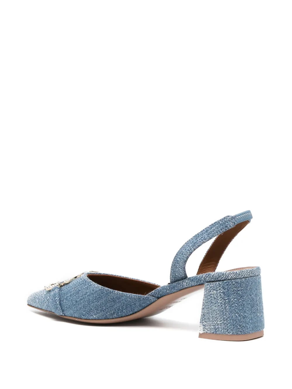 Women Malone Souliers Misha 45mm Denim Sandals 5 Women Malone Souliers Misha 45mm Denim Sandals - Image 3