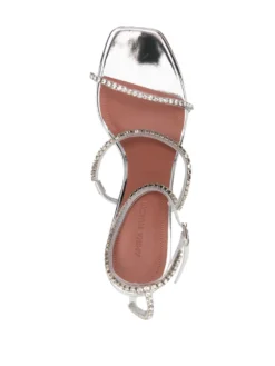 Women Amina Muaddi Gilda Glass Crystal-embellished 110mm Sandals -Nike || Ugg || Gucci Shoes Shop 20599888 50664758 1000
